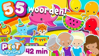 Educatieve Kinderfilmpjes • Pretlettertjes Special Woordjes Leren Peuter • Nederlands Gesproken [upl. by Esau]