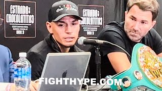 GALLO ESTRADA FIRST WORDS ON BEATING CHOCOLATITO AGAIN amp WHAT’S NEXT FULL POSTFIGHT PRESSER [upl. by Modla]