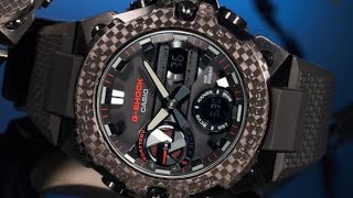 GSHOCK Carbon Fiber thin GSTB400X1A4 Limited [upl. by Athelstan]