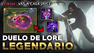 😱BRUTAL DUELO DE LORE ARCANE JAYCE VS VITKOR MID Y CÓMO CARREAR TRAS ELLO [upl. by Atazroglam887]