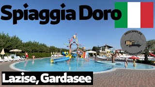 Camping Spiaggia DOro Lazise Gardasee ðŸ‡®ðŸ‡¹ [upl. by Acirea]