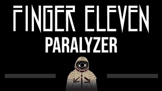 Finger Eleven • Paralyzer CC Upgraded Video 🎤 Karaoke Instrumental Lyrics [upl. by Lemhaj]