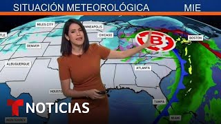 Una nueva tormenta llevará lluvias y nieve a buena parte de Estados Unidos  Noticias Telemundo [upl. by Moffitt]