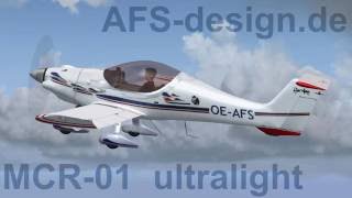 AFSdesignde  DynAero MCR01 Ultralight v2  FSX  Steam  FS2004 [upl. by Haran]