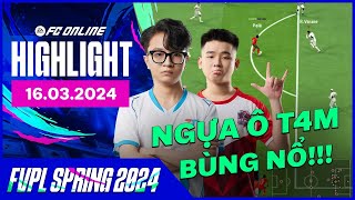 Ngựa ô T4M bùng nổ SangJunior gánh team cực mạnh  Highlight 1603 Knockout Stage FVPL Spring 2024 [upl. by Leonardo]