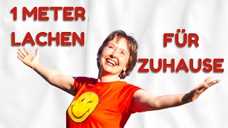 Lachyoga Übung für Zuhause  Das 1 Meter Lachen [upl. by Noorah]