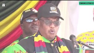 VP Chiwenga delivers strange speech at Zanu PF rally in Zaka  Zimbabwe [upl. by Kcinemod]