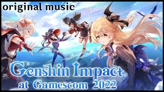 Original music for Genshin Impact at Gamescom 2022 [upl. by Llyrpa]