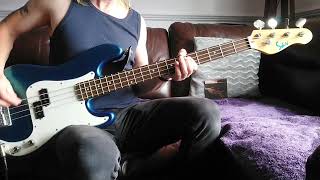 Saltcoats man plays quotBreakdownquot by David Coverdale Bass cover whitesnake heavymetal basscover [upl. by Eenert]