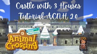 Realistic amp Natural Structured Town Island Tour  Animal Crossing New Horizons [upl. by Nnaitak]