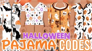 aesthetic roblox halloween pajamas WITH CODES  LINKS [upl. by Eltsyrc878]