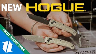 New Knives from Hogue Inc  SHOT Show 2024 [upl. by Ahsenav]