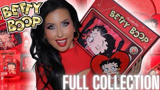 BETTY BOOP X GLAMLITE FULL COLLECTION TRY ON WITH SWATCHES [upl. by Harima]