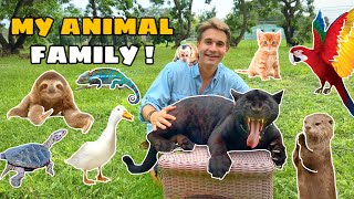 MEET MY ANIMAL FAMILY  FULL ZOO TOUR [upl. by Anais]