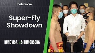 Weighin amp Face Off Srisaket Sor Rungvisai vs Kwanthai Sithmorseng [upl. by Hiroko]