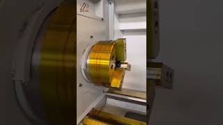 Procesamiento de torno CNC brass cnclathe cnc machining [upl. by Tellford]