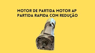 Motor de partida do ap  partida rápida [upl. by Releyks]