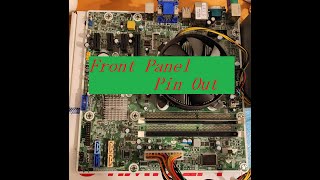 HP Prodesk 400 G2 G3 G4  Front panel Pin Out [upl. by Orna]