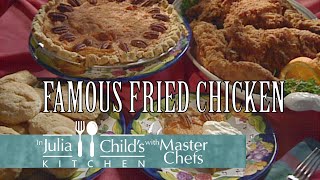 Leah Chases famous fried chicken  In Julias Kitchen Season 1  Julia Child [upl. by Levania]