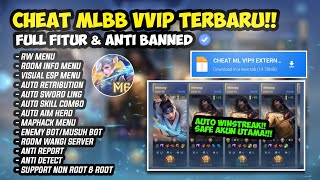 CHEAT MLBB EXTERNAL ‼️ MOD VIP TERBARU  ANTI BANNED amp ANTI SUSPEND 2024 [upl. by Albrecht]