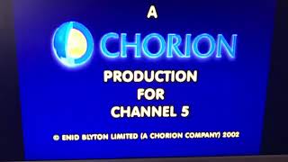 A Chorion Production Logo  Channel 5 2002 [upl. by Hauge764]