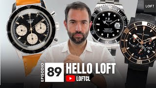 Hello LOFT 89 ¡Increíbles relojes exclusivos cada semana Heuer Autavia Rolex Submariner y más [upl. by Dickinson]