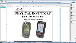 RPro v9 Physical Inventory [upl. by Elurd67]