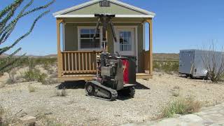 Bringing in the new cabin at Terlingua Ranch 2018 [upl. by Mcallister221]