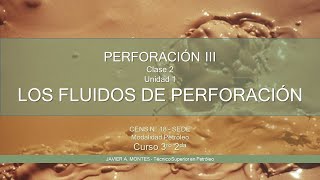 Componentes de los fluidos de perforación Fluidos de Perforación [upl. by Nylaret]