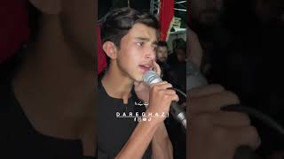 Muazzam Ali Mirza New Noha 2024 yiutubeshort dareghazi [upl. by Ikram]