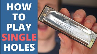 How To Play Single Notes On Harmonica [upl. by Trebleht]