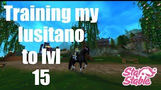 SSO Training my Lusitano to lvl 15 [upl. by Giulietta]