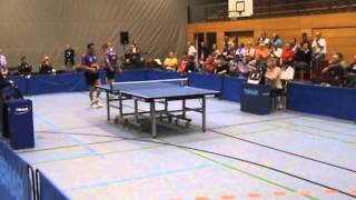 Tischtennis 2 Bundesliga TV Hilpoltstein vs Fortuna Passau 45 [upl. by Amzu524]