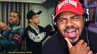 CENTRAL CEE FT LIL BABY  BAND4BAND MUSIC VIDEO REACTION [upl. by Ainirtak]