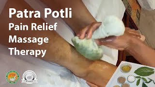 Patra Potli  Pain Relief Massage Therapy [upl. by Orlov]