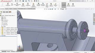 Assembly of Tailstock  Part  3  Solidworks [upl. by Danna314]