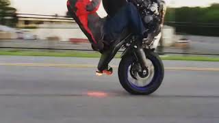 Yamaha Fz09 wheelie [upl. by Ardena]