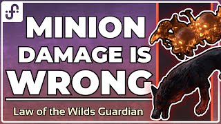 Exposing Minion DPS Inaccuracy  Law of the Wilds Guardian Showcase PoE 323 [upl. by Ninnette]