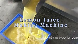 Do you want to have a highyield lemon juicer machine like it machine lemonjuice [upl. by Levan]