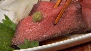 Easy Roast Beef Recipe Japaneseinspired Roast Beef with Savory Dashi Sauce  Cooking with Dog [upl. by Elokin]