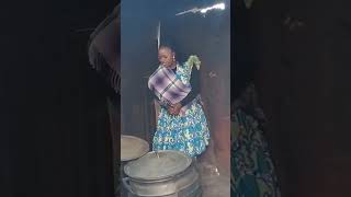 makoti cooking with big pot [upl. by Hnahc]