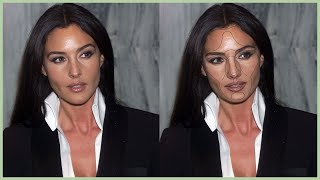 Is Monica Bellucci perfect golden ratio face [upl. by Lipp532]