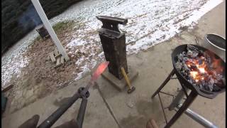 Learning Blacksmithing with Homemade Tools [upl. by Roselyn]