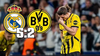 PEINLICH BVB geht nach 20Führung gegen Real Madrid unter [upl. by Ardaed]