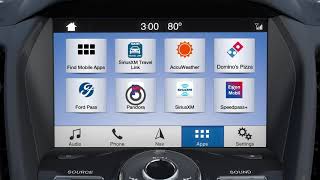 How To Use Ford SYNC 3 AppLink [upl. by Aiahc]