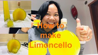 🍋Limoncello วิธีทำเลม่อนเชลโล่ ทำง่ายๆได้ที่บ้าน เครื่องดื่มที่ดังมากในอิตาลี 🇮🇹 ITALY 🇹🇭 [upl. by Sonnnie]