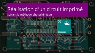 Réalisation dun circuit imprimé  04 Décapage  FR [upl. by Ravel160]