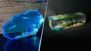 Epoxy Resin Creative Ideas  Resin Art [upl. by Nylyak110]