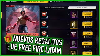 Los Nuevos Regalitos Que Llegaran a Free Fire Latam 😎👍  JORGEPLAYED [upl. by Baiel]