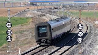 TRENES RENFE Y RITMO HD [upl. by Aihsenat238]